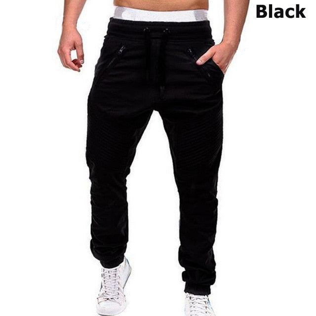 Men Joggers Pants 2019 Autumn New Mens Sweatpants Leisure Cotton Mens Joggers Casual Sweatpants Men's Workout Slim Fit Trousers