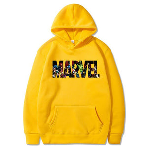 2018 New Brand Marvel Hoodies men high quality Long sleeves Casual men Sweatshirt Hoodies marvel print Hoodie Tracksuits male