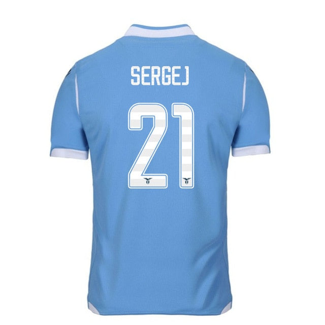 new 2019 2020 Italy Lazio tee jerseys High quality Immobile Sergej Luis Alberto Lucas 19 20 Lazio 3+AAA home Away