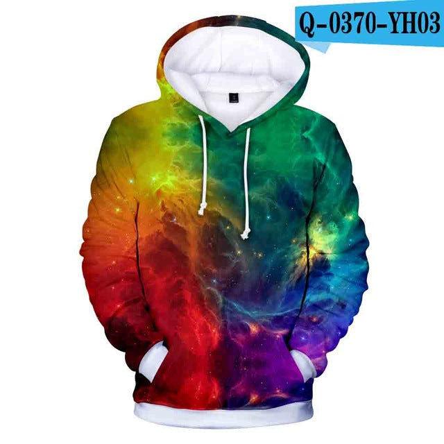 Aikooki Yellow And Blue 3D Fire autumn Men Sweatshirt Women Hoodies outwear Winter Handsome Hooded Male 3D Hoody hio hop clothes