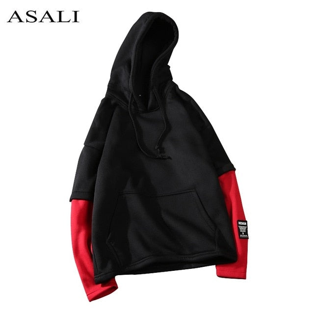 2019 Spring Autumn Male Sweatshirts Warm Fleece Coat Men Hoodies Men Hoodies Brand Street Hip hop Casual Hooded Hoody Skateboard