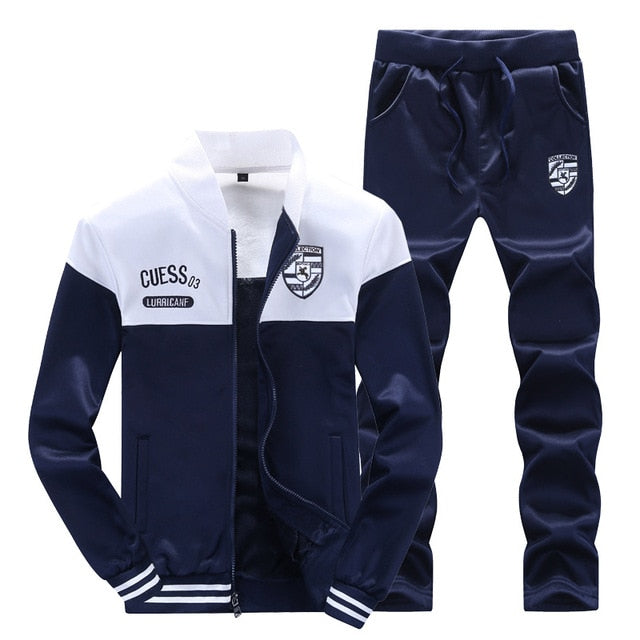 BOLUBAO Men Sweatshirt + Pants Tracksuits Spring Summer Men's Sweatshirt Jogging Set Male Sporting Suits