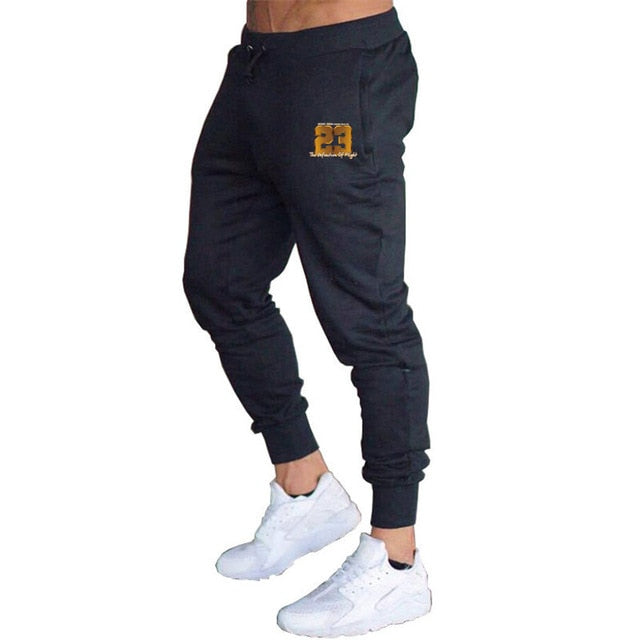 2019 New Men Joggers Jordan 23 Casual Men Sweatpants Gray Joggers Homme Trousers Sporting Clothing Bodybuilding Pants