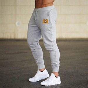 2019 New Men Joggers Jordan 23 Casual Men Sweatpants Gray Joggers Homme Trousers Sporting Clothing Bodybuilding Pants